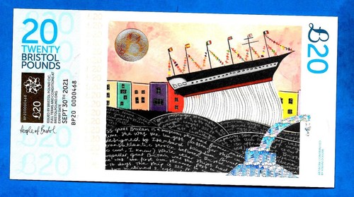 Bristol pound 20 third - bristol, £20