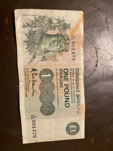 Scotland 1985 pound - scotland, 1