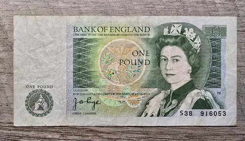 Bank england one - of, note