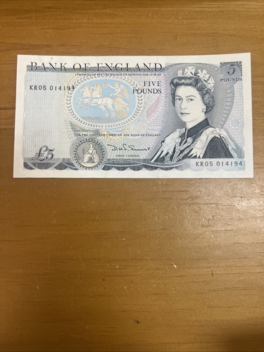 Bank england vintage 5 - bank, of