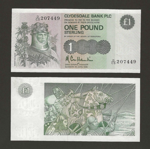 Scotland pound 1985 - 1, p-211c