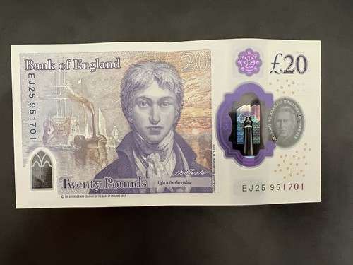 New king charles twenty pound - king,