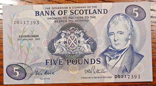 1987 bank scotland five - 1987,