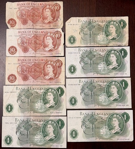 Bank england one pound - £1,