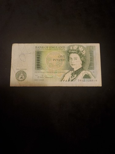 One pound note - of, england