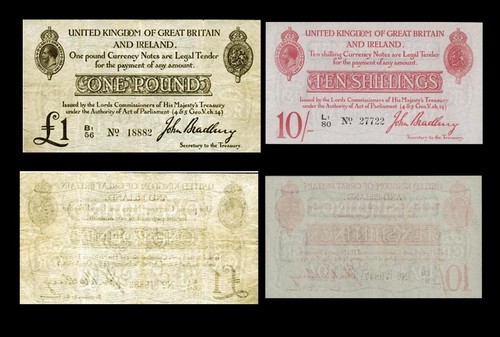 Shillings 1 pound george - 1,