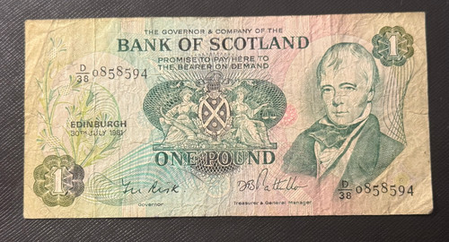 Scotland 1981 pound - 1,