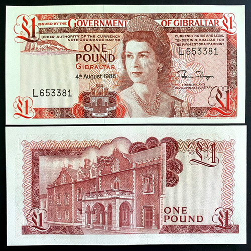 Gibraltar pound 1988 - 1,