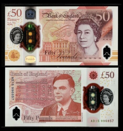 British pounds bank - 50, of