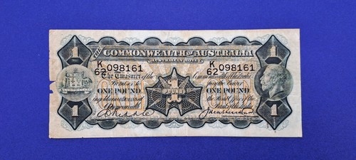 Australia pound 1927 geo - pound, v