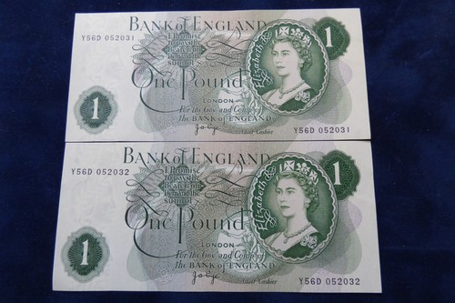 Consecutive bank england - consecutive,