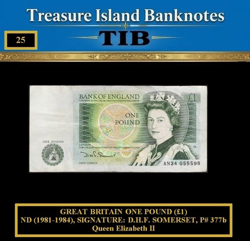 Great britain pound 1981 - britain, 1